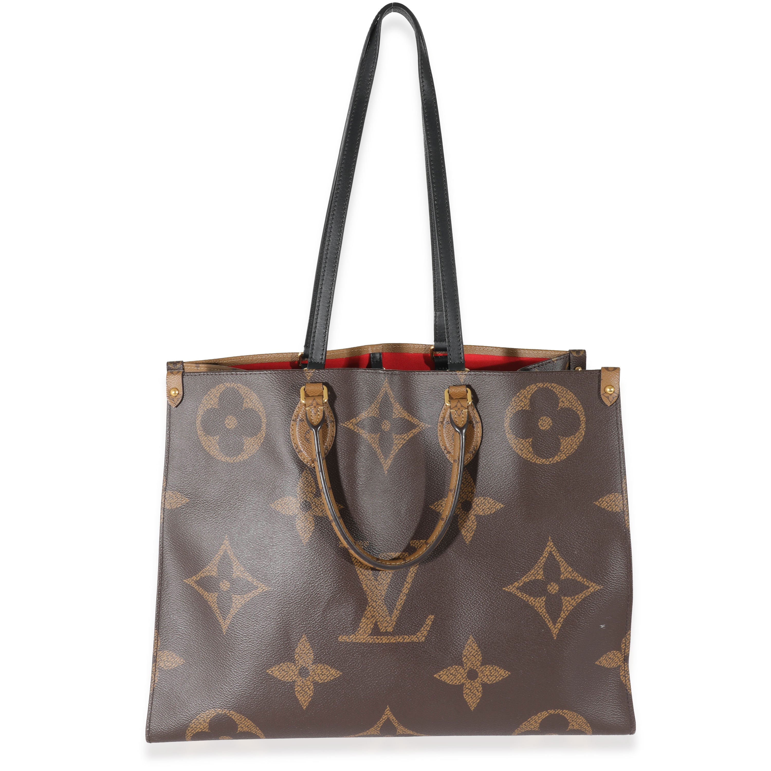 Louis Vuitton Louis Vuitton Giant Monogram Reverse Canvas Onthego GM