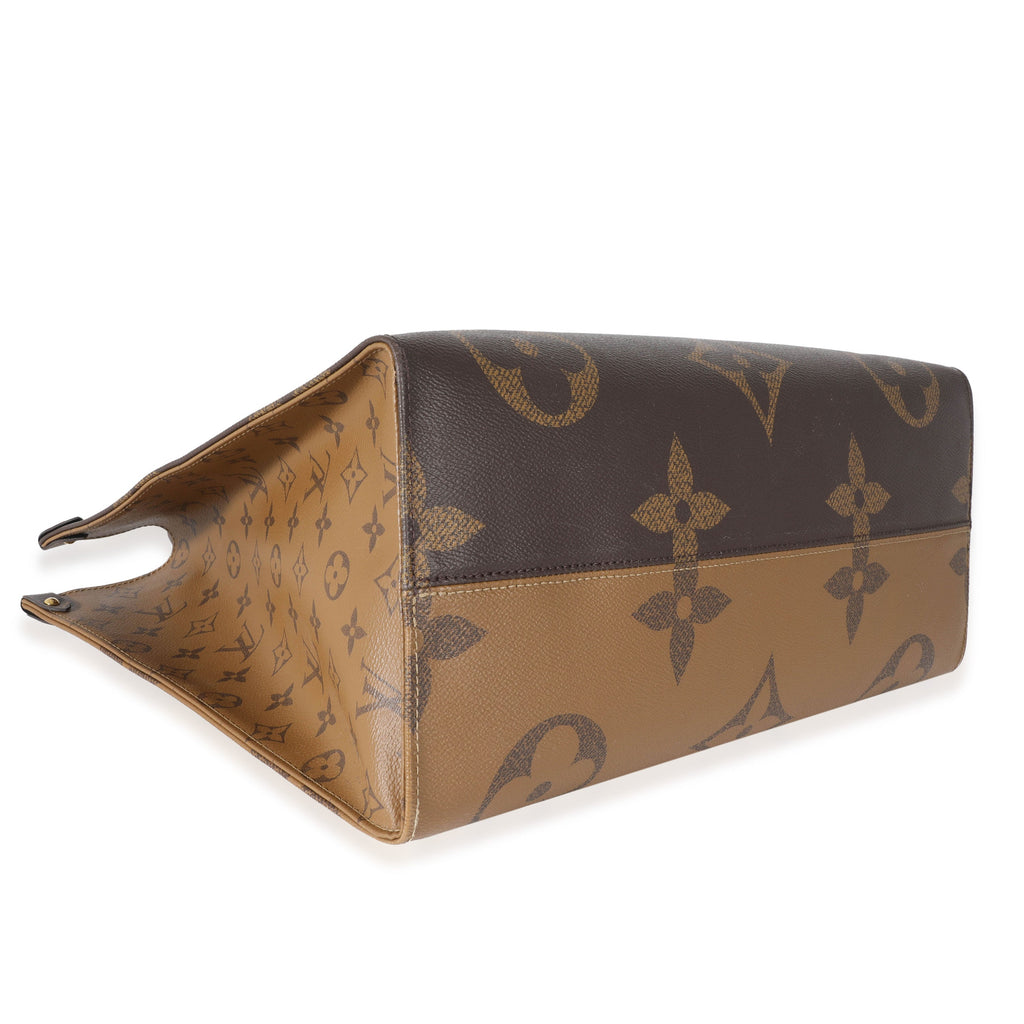 Louis Vuitton Louis Vuitton Giant Monogram Reverse Canvas Onthego GM