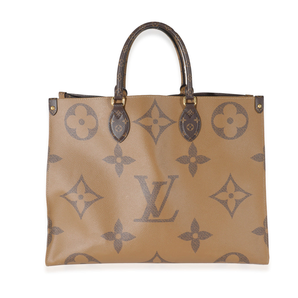 Louis Vuitton Louis Vuitton Giant Monogram Reverse Canvas Onthego GM