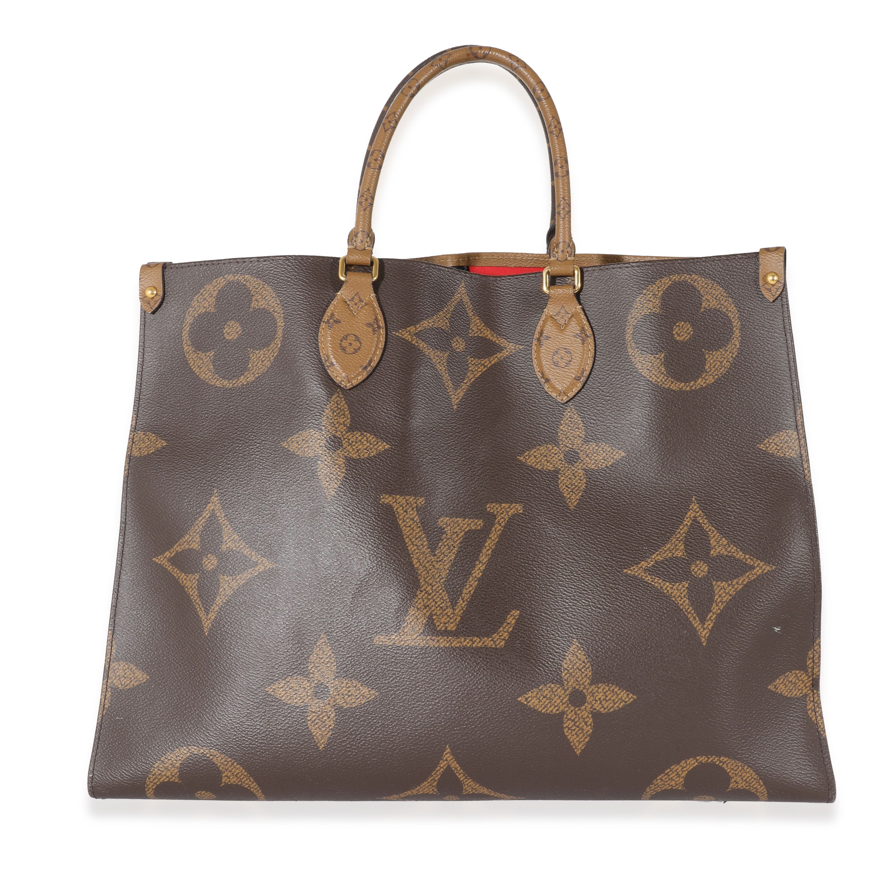 Louis Vuitton Louis Vuitton Giant Monogram Reverse Canvas Onthego GM