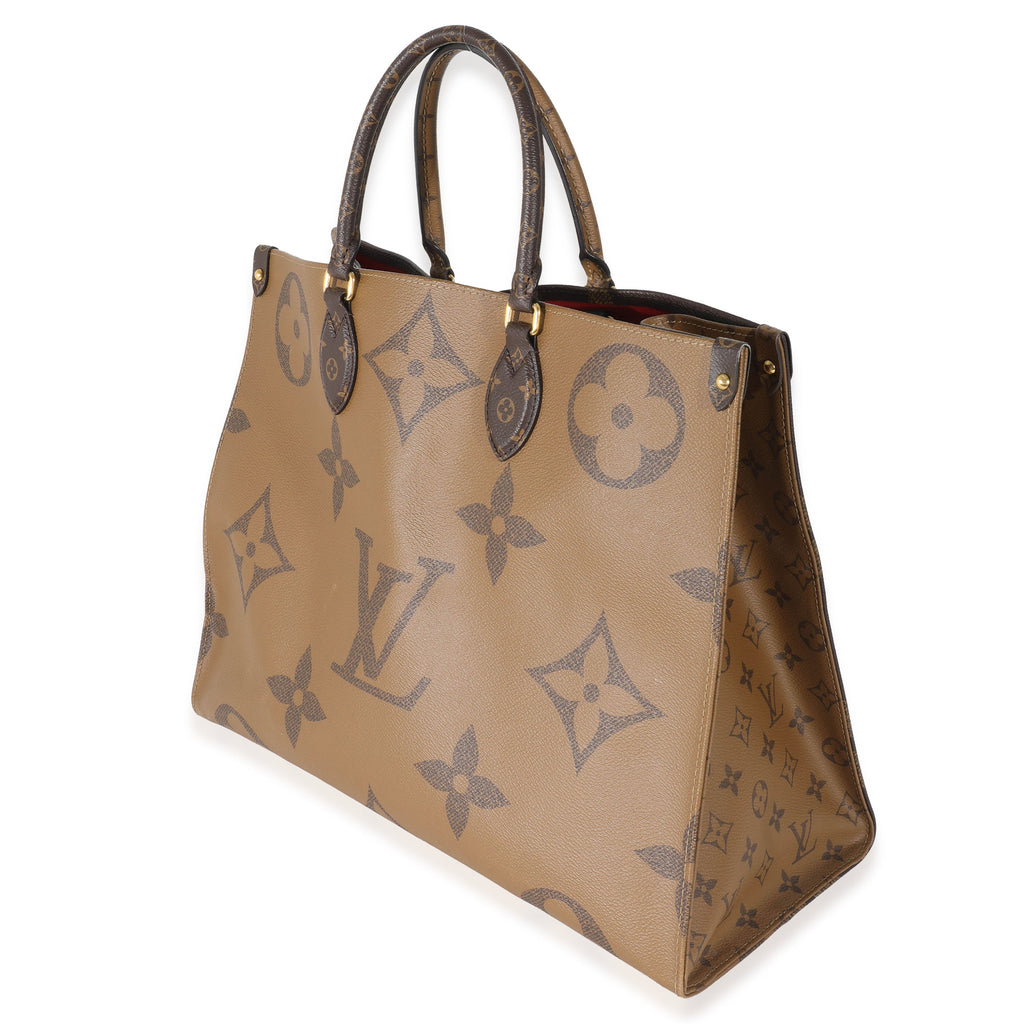 Louis Vuitton Louis Vuitton Giant Monogram Reverse Canvas Onthego GM