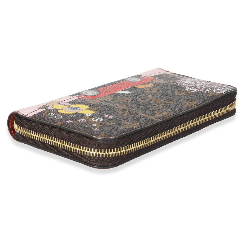Louis Vuitton Louis Vuitton Monogram Canvas Vivienne Christmas Animation Zippy Wallet