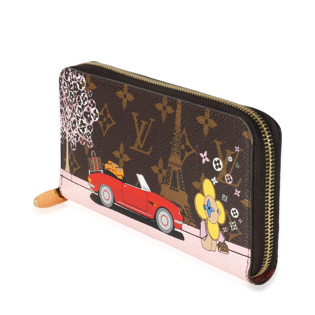 Louis Vuitton Louis Vuitton Monogram Canvas Vivienne Christmas Animation Zippy Wallet