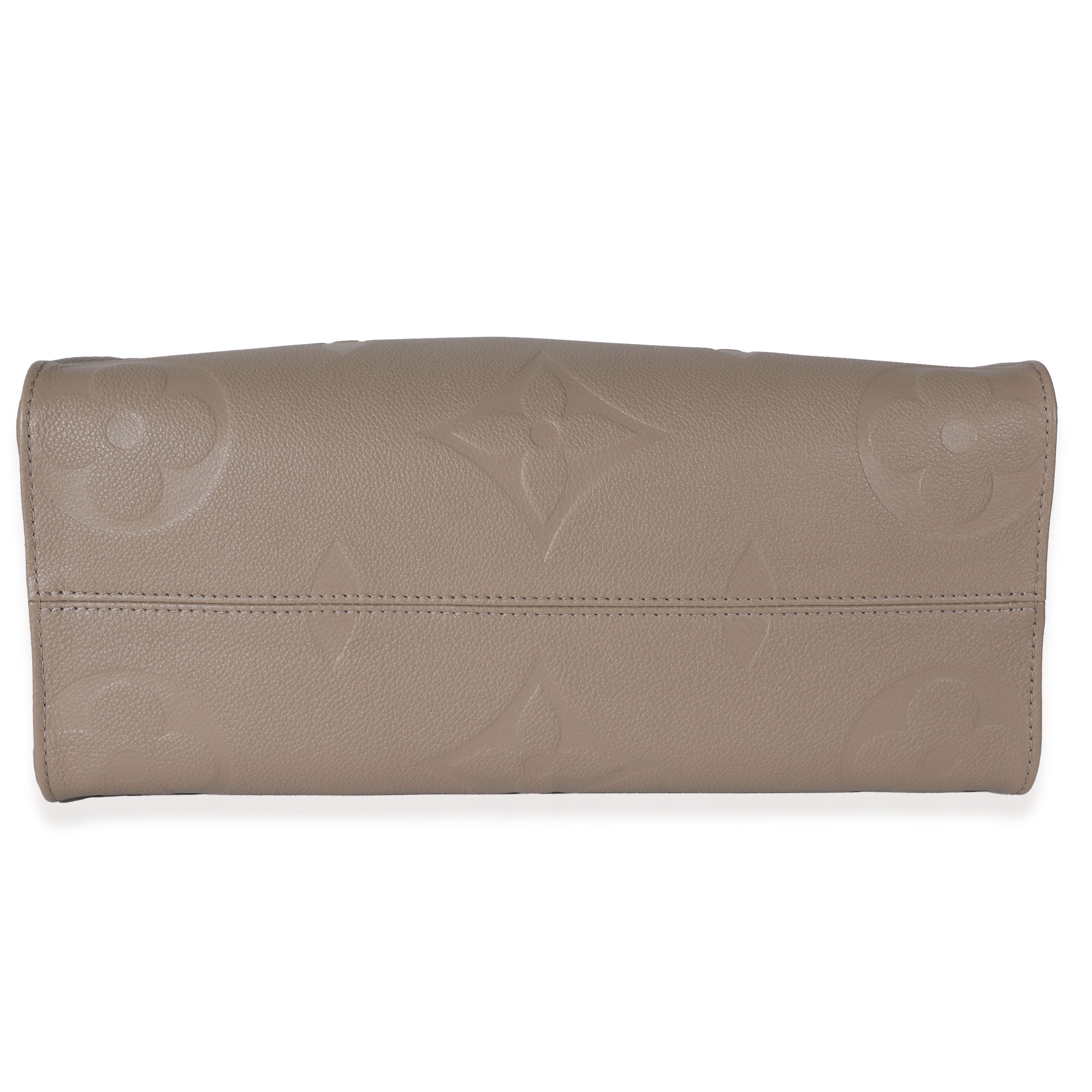 Louis Vuitton Louis Vuitton Turtledove Monogram Empreinte Onthego MM