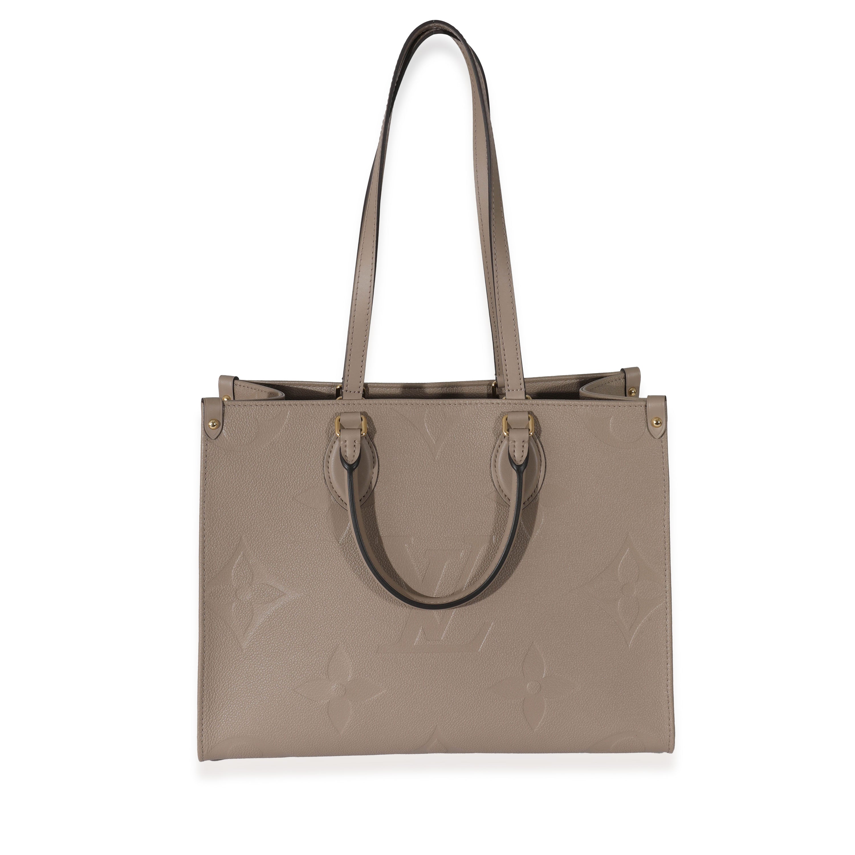 Louis Vuitton Louis Vuitton Turtledove Monogram Empreinte Onthego MM