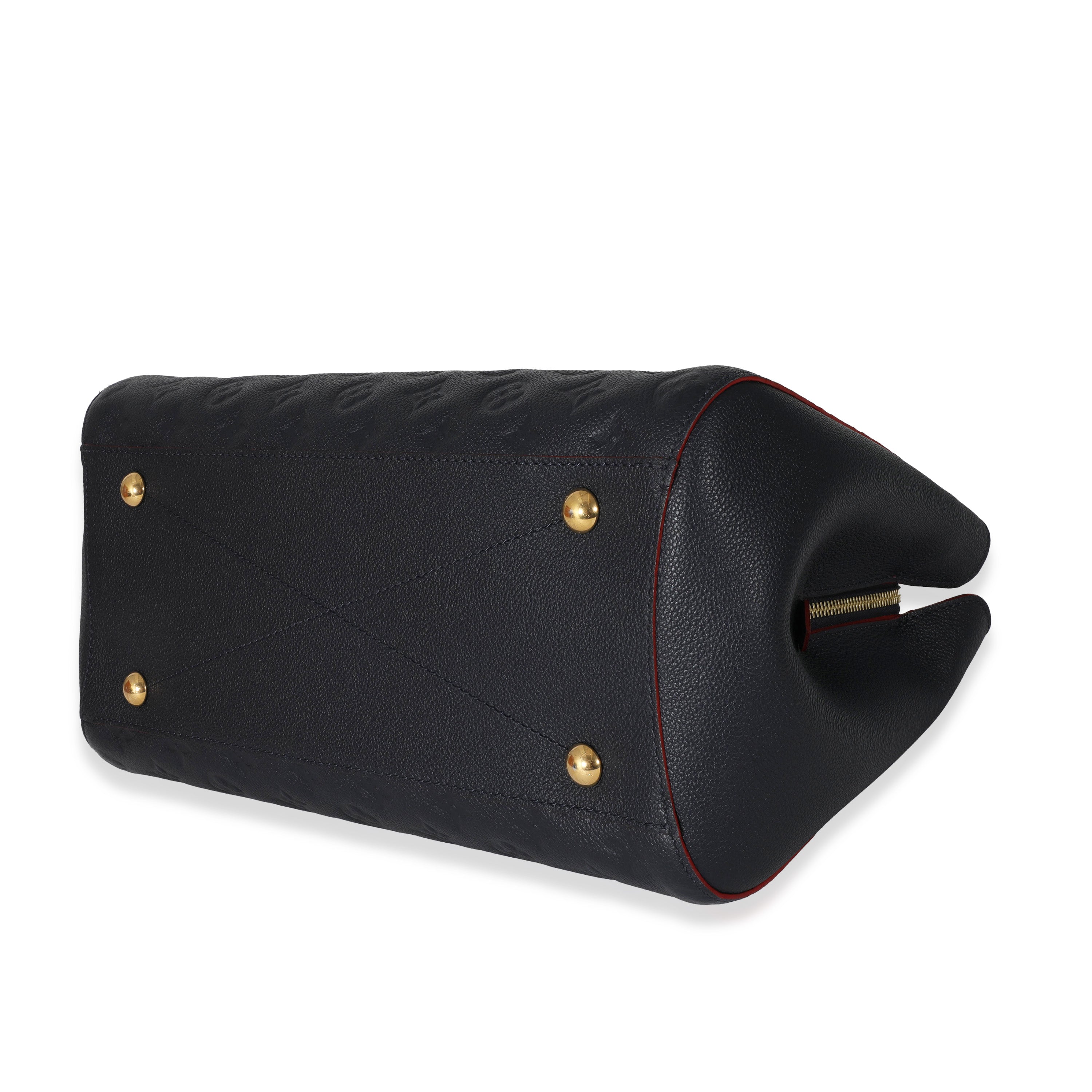 Louis Vuitton Louis Vuitton Marine Rouge Empreinte Montaigne GM