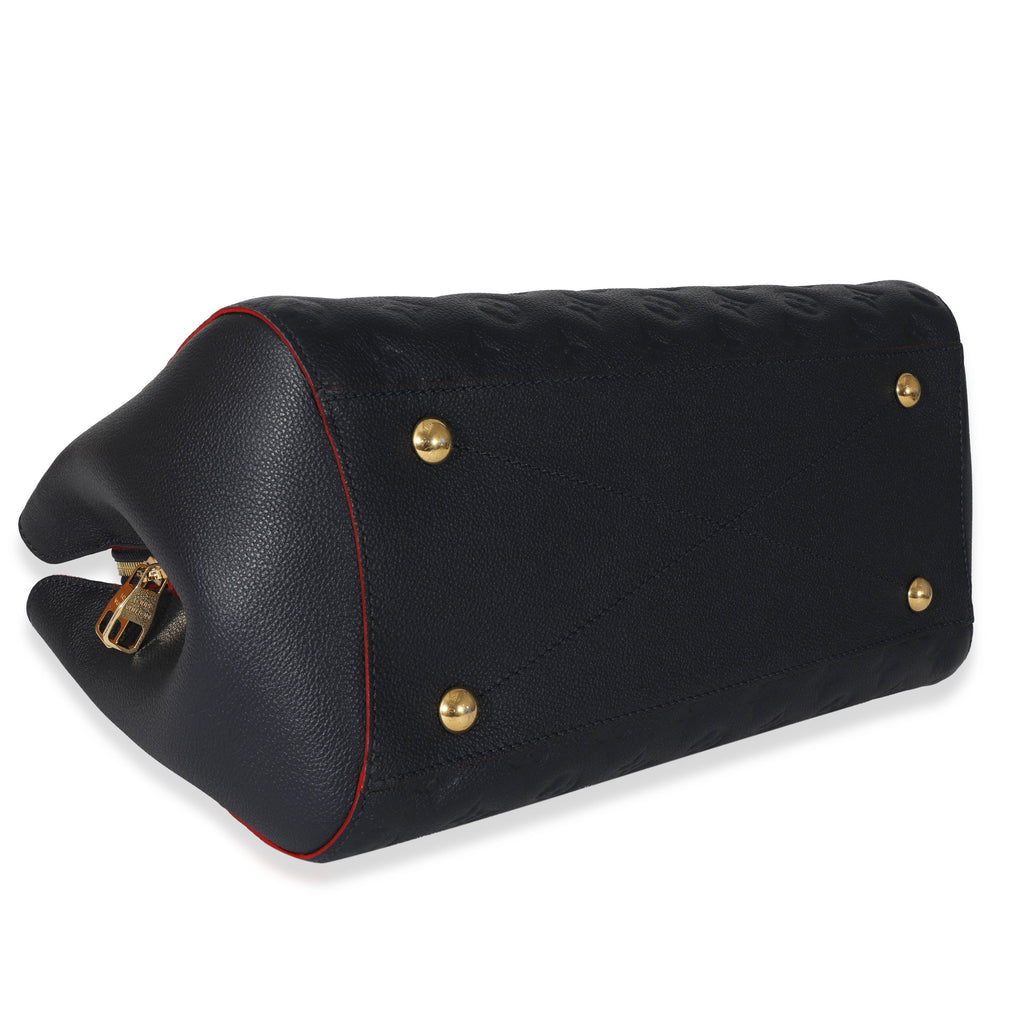 Louis Vuitton Louis Vuitton Marine Rouge Empreinte Montaigne GM