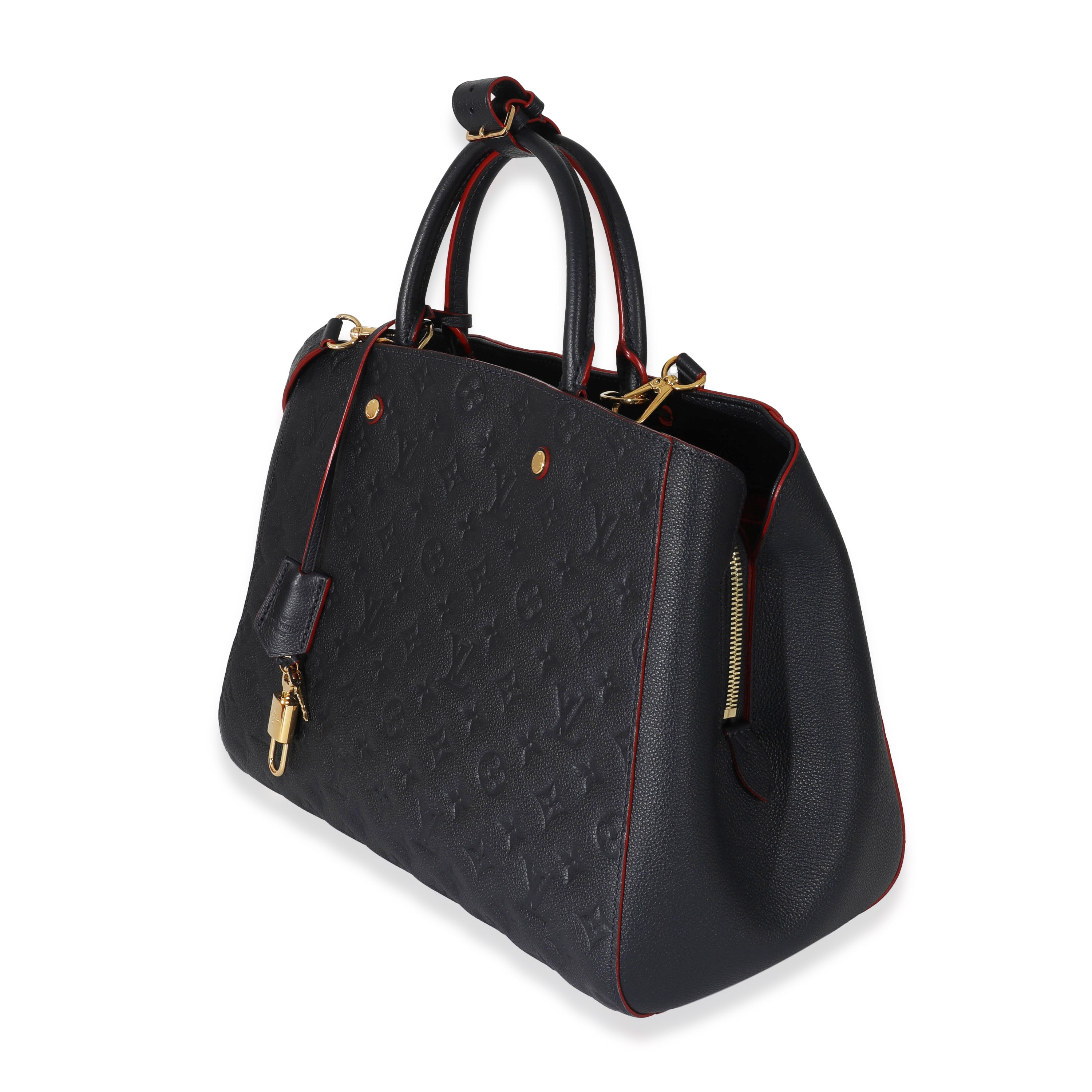 Louis Vuitton Louis Vuitton Marine Rouge Empreinte Montaigne GM