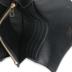 Louis Vuitton Louis Vuitton Black Empreinte Sarah Wallet