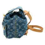 Louis Vuitton Louis Vuitton Blue Monogram Denim Sac a Dos PM