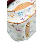 Louis Vuitton Louis Vuitton x Takashi Murakami White Monogram Multicolore Canvas Rita