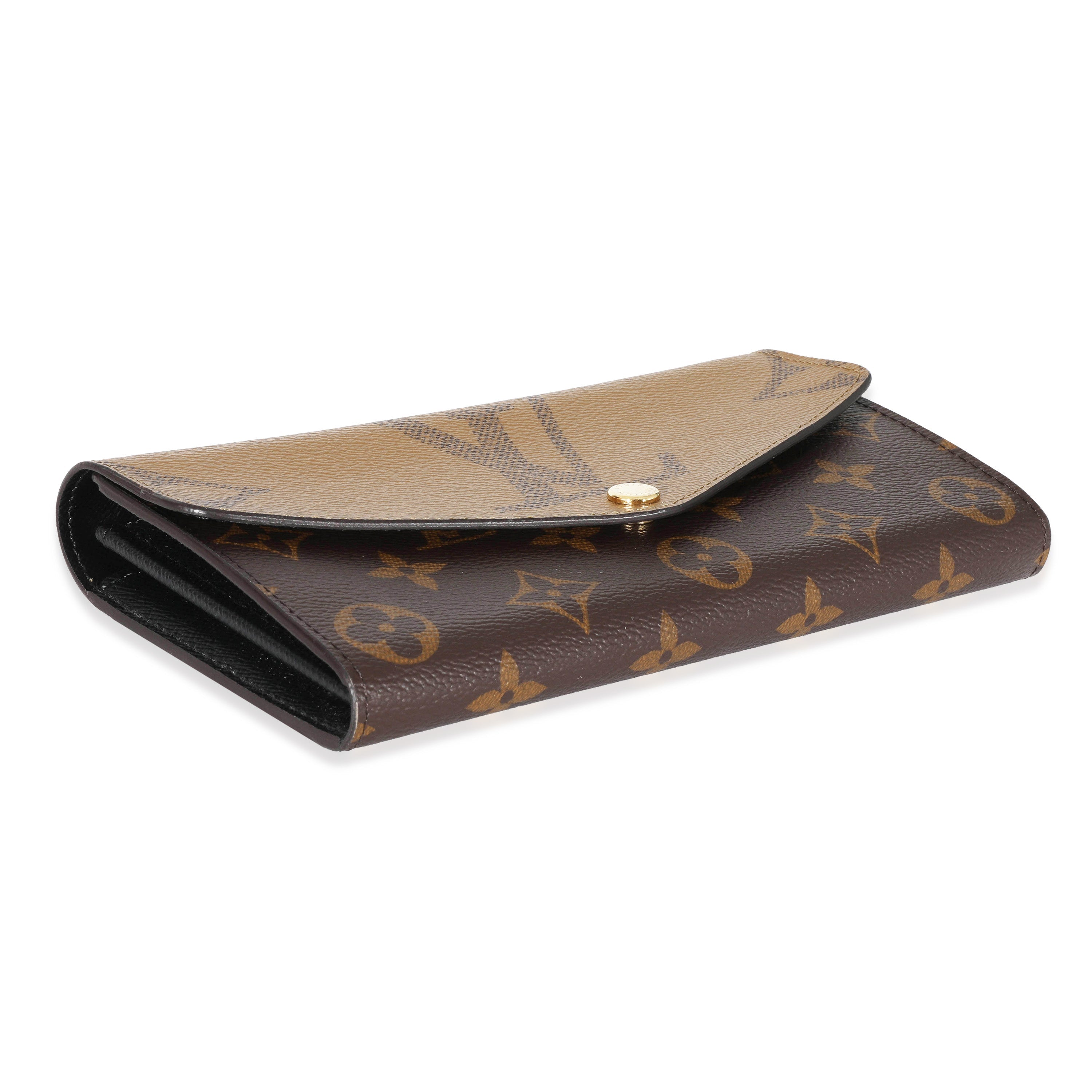 Louis Vuitton Louis Vuitton Monogram Reverse Canvas Sarah Wallet