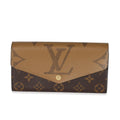 Louis Vuitton Louis Vuitton Monogram Reverse Canvas Sarah Wallet
