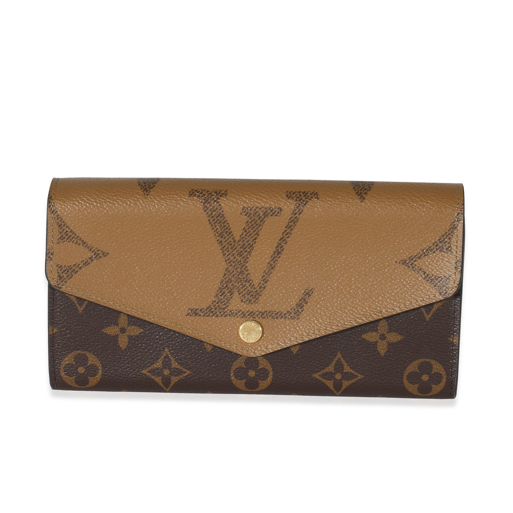 Louis Vuitton Louis Vuitton Monogram Reverse Canvas Sarah Wallet