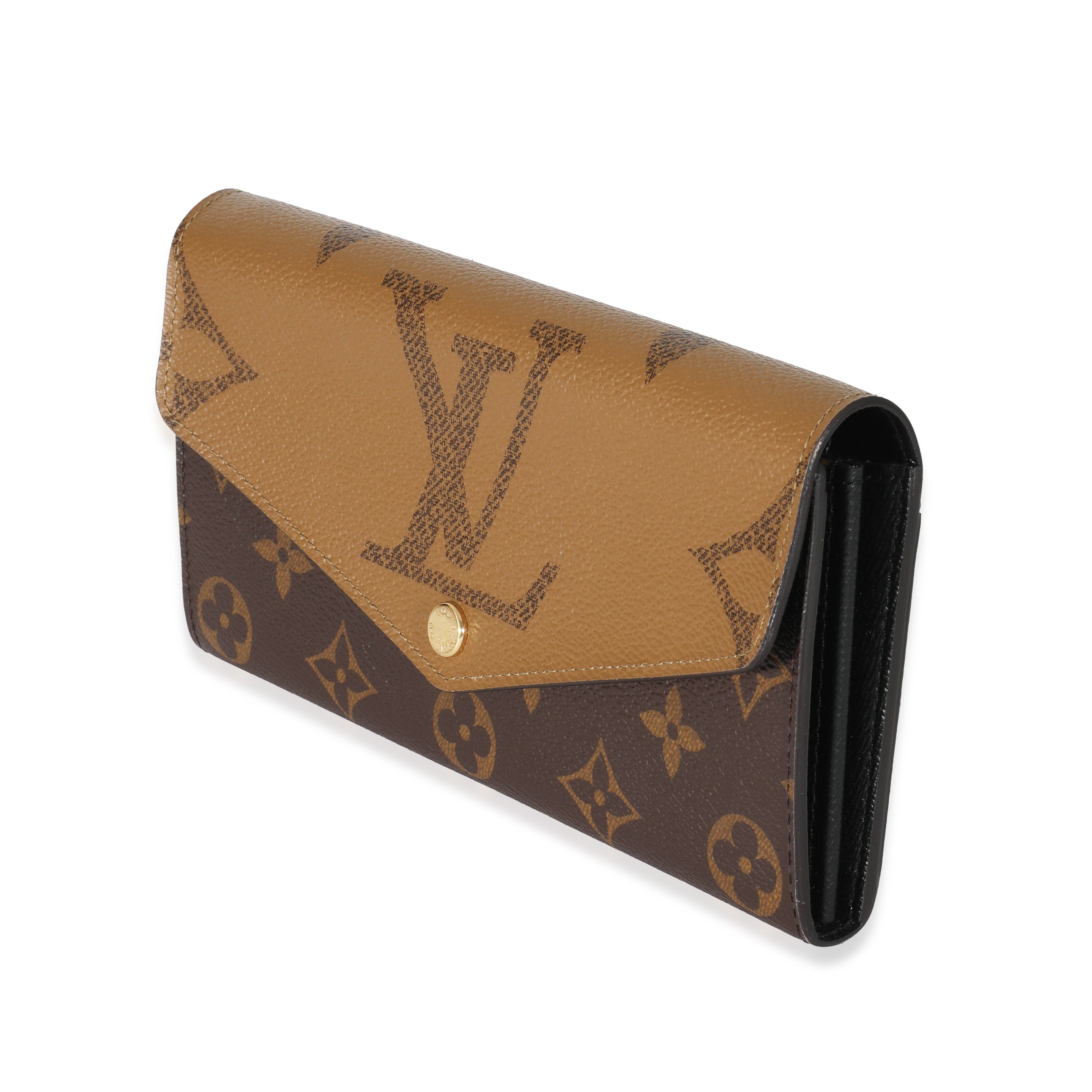 Louis Vuitton Louis Vuitton Monogram Reverse Canvas Sarah Wallet