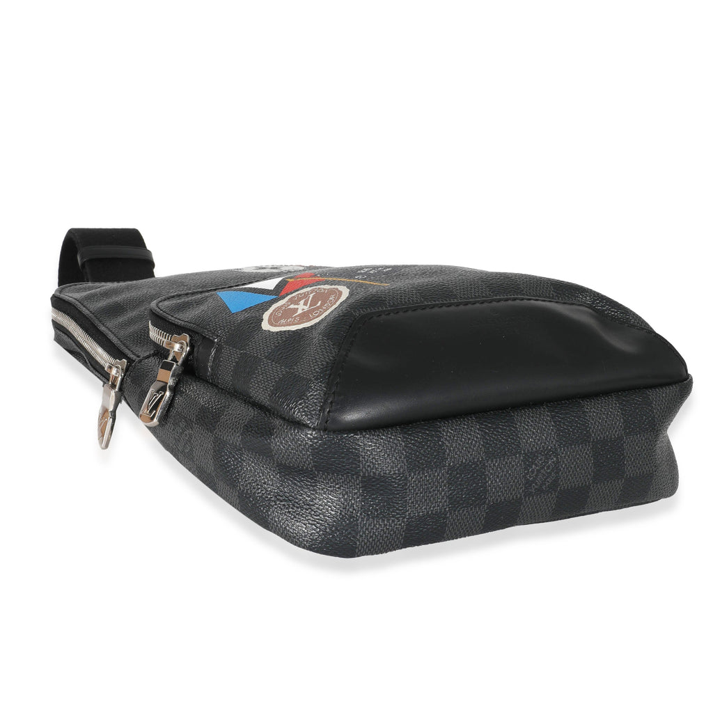 Louis Vuitton Louis Vuitton Damier Graphite Canvas LV League Avenue Sling Bag
