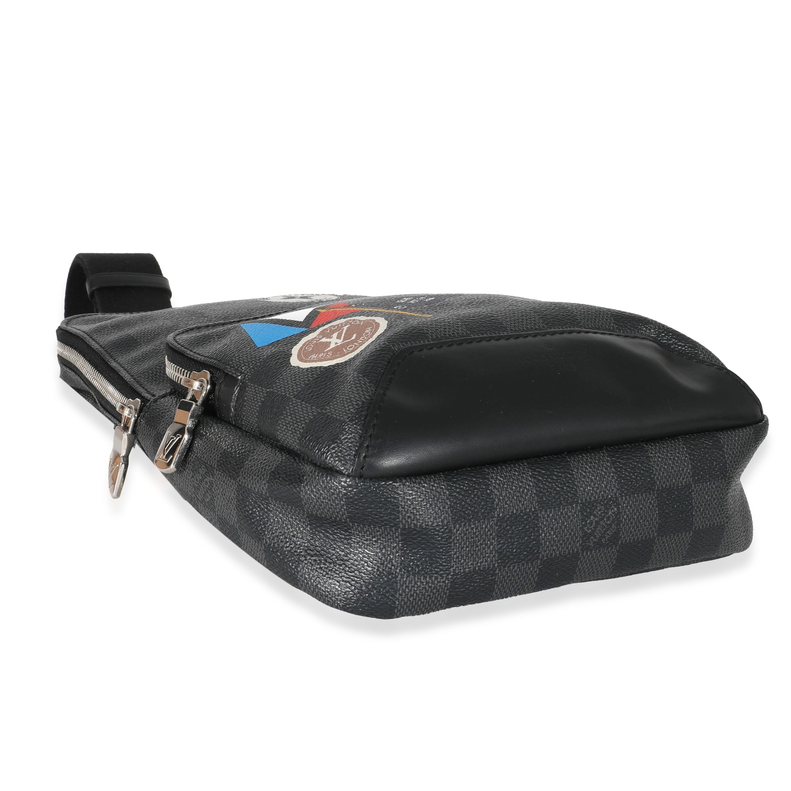 Louis Vuitton Louis Vuitton Damier Graphite Canvas LV League Avenue Sling Bag
