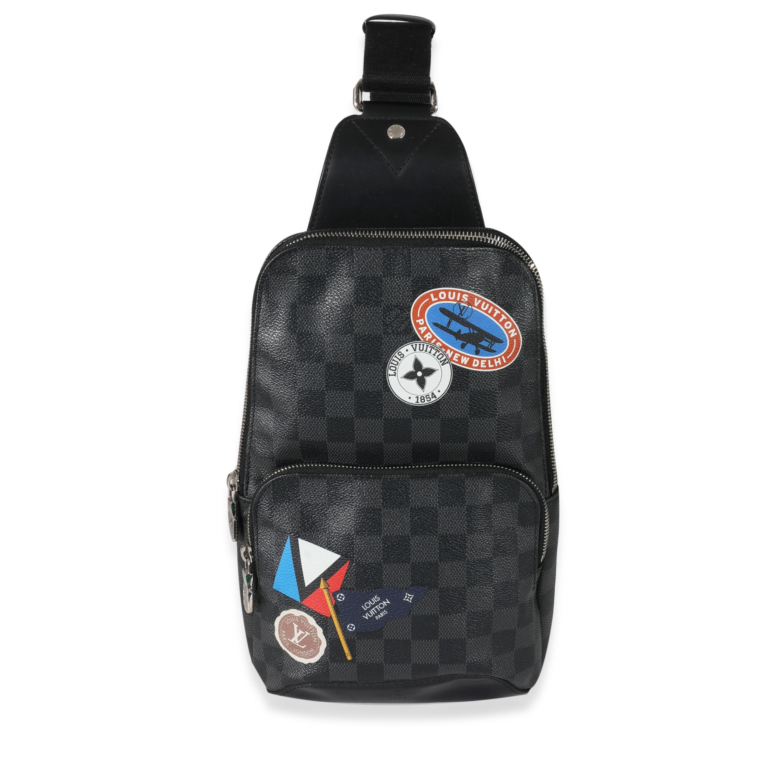 Louis Vuitton Louis Vuitton Damier Graphite Canvas LV League Avenue Sling Bag