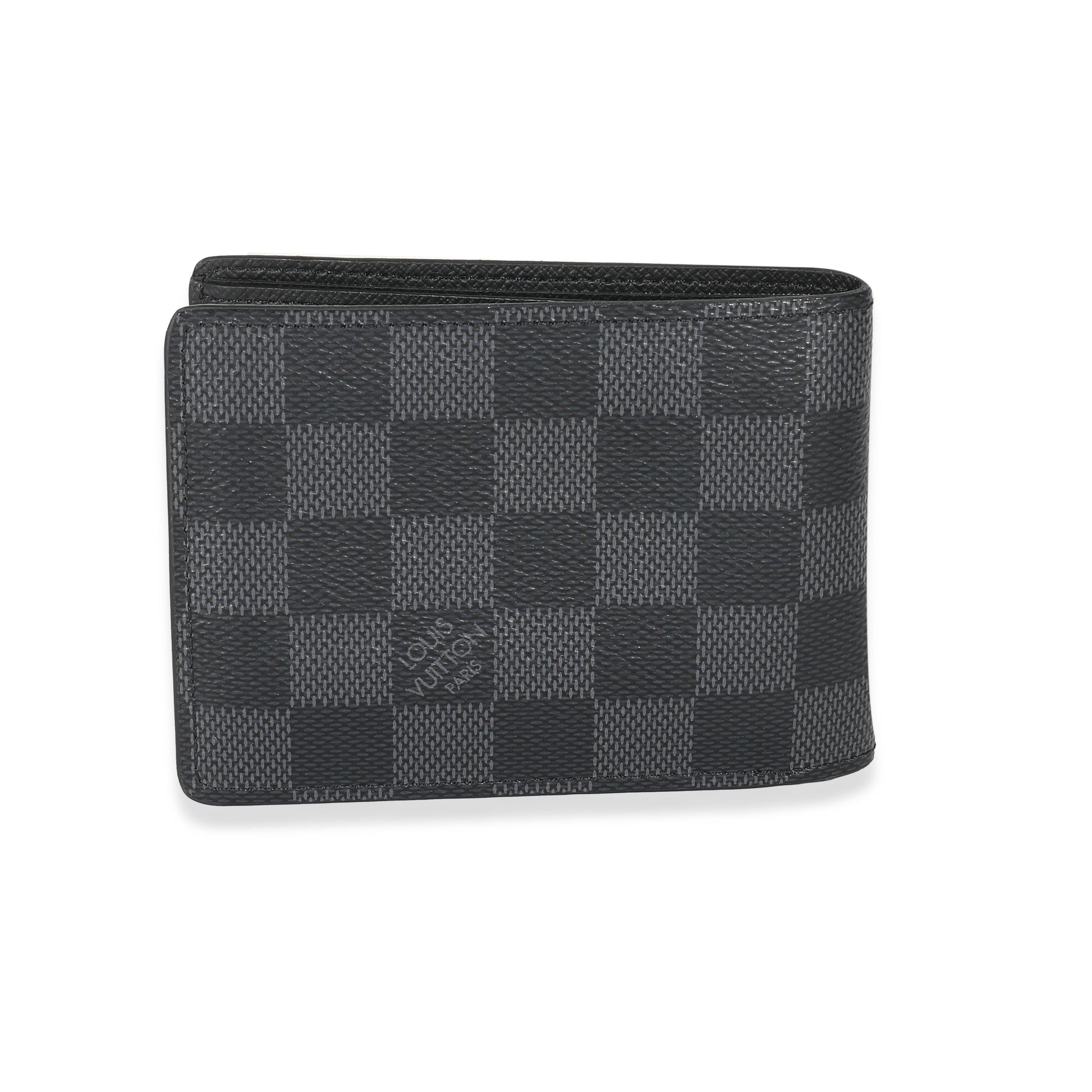 Louis Vuitton Louis Vuitton Damier Graphite Canvas Slender Wallet