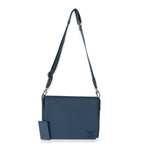 Louis Vuitton Blue Cowhide Aerogram Takeoff Messenger