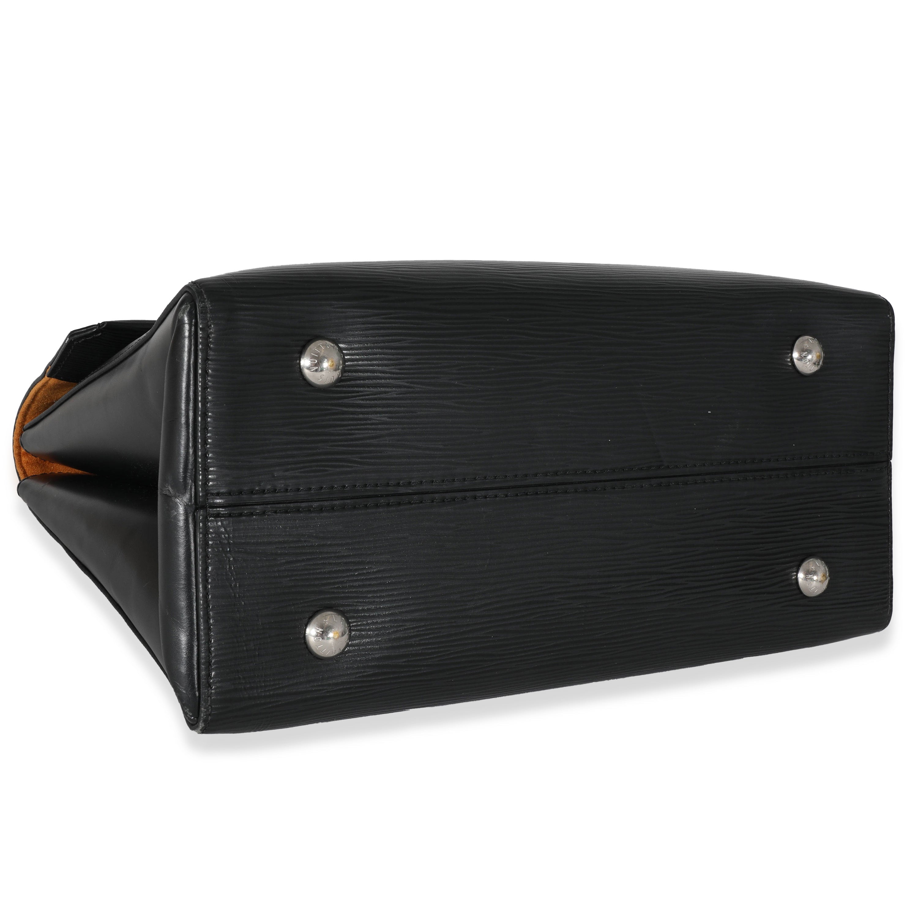 Louis Vuitton Louis Vuitton Black Epi Grenelle MM