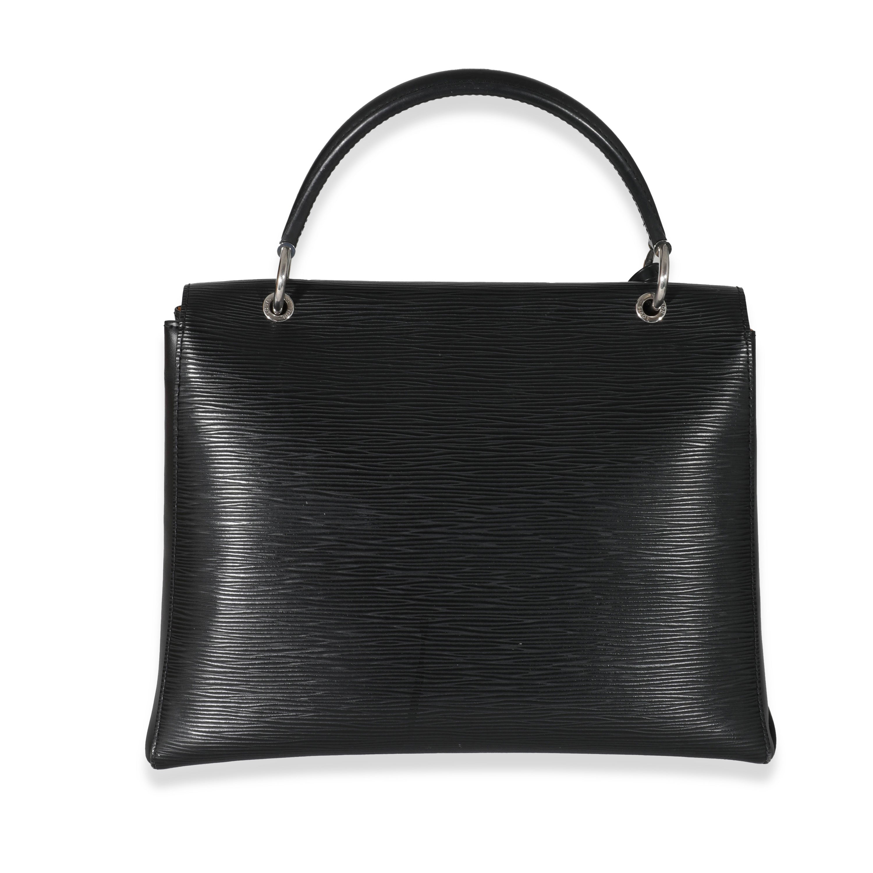 Louis Vuitton Louis Vuitton Black Epi Grenelle MM