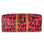 Louis Vuitton Louis Vuitton x Stephen Sprouse Pink Monogram Graffiti Keepall 50