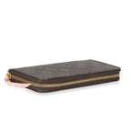 Louis Vuitton Louis Vuitton Monogram Canvas Rose Ballerine Clemence Wallet