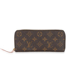 Louis Vuitton Louis Vuitton Monogram Canvas Rose Ballerine Clemence Wallet