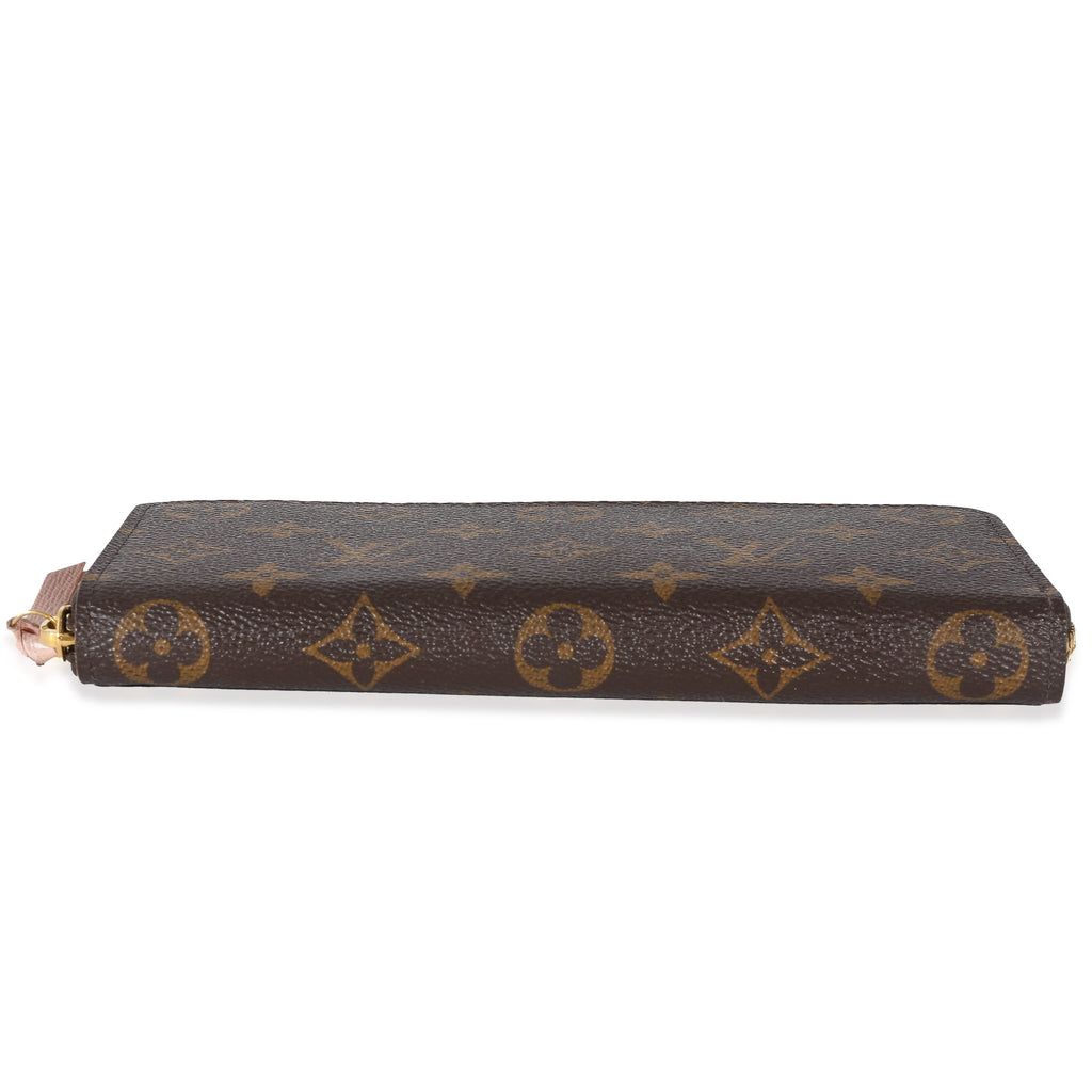 Louis Vuitton Louis Vuitton Monogram Canvas Rose Ballerine Clemence Wallet