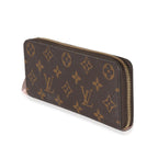 Louis Vuitton Louis Vuitton Monogram Canvas Rose Ballerine Clemence Wallet