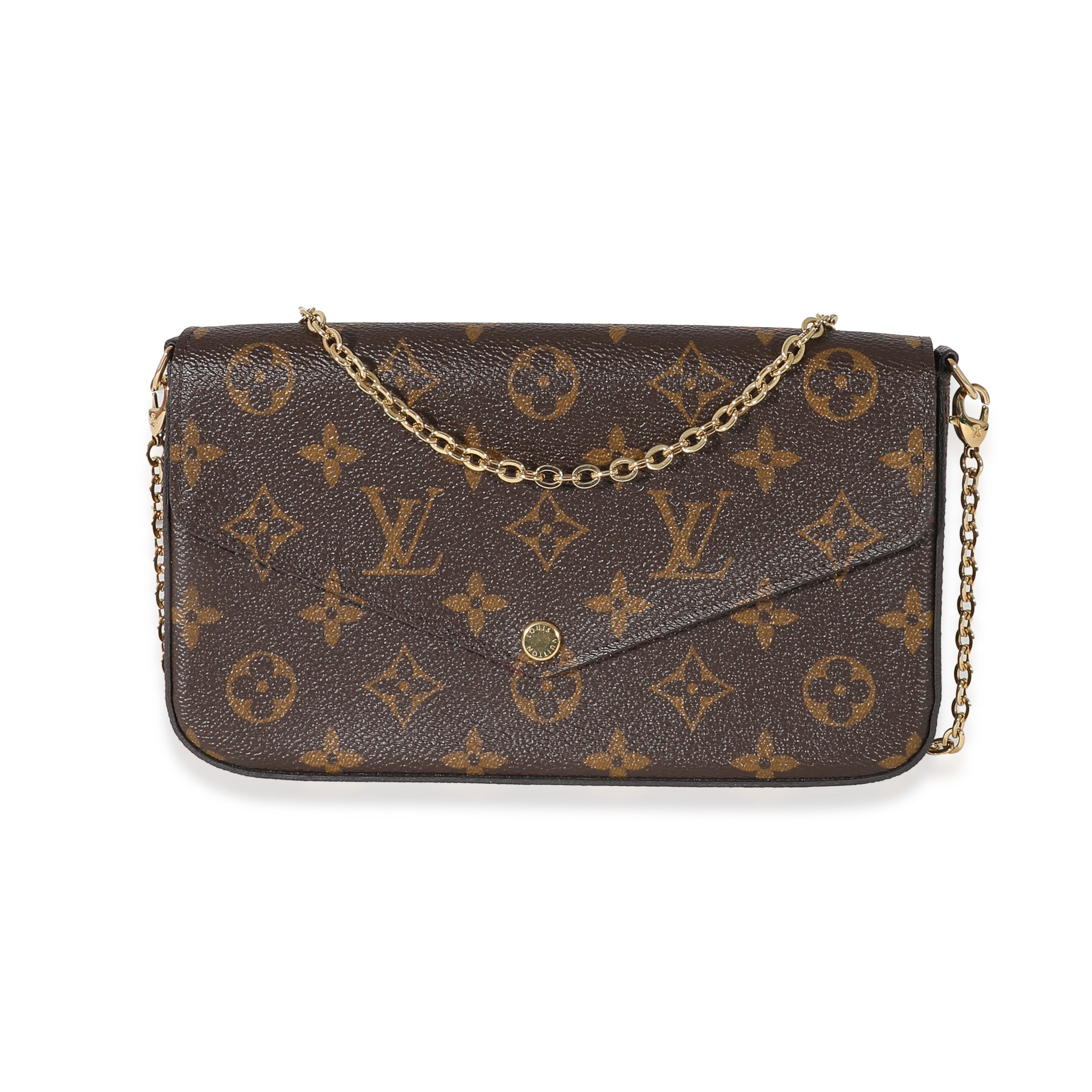 Louis Vuitton Louis Vuitton Fuchsia Monogram Canvas Pochette Félicie