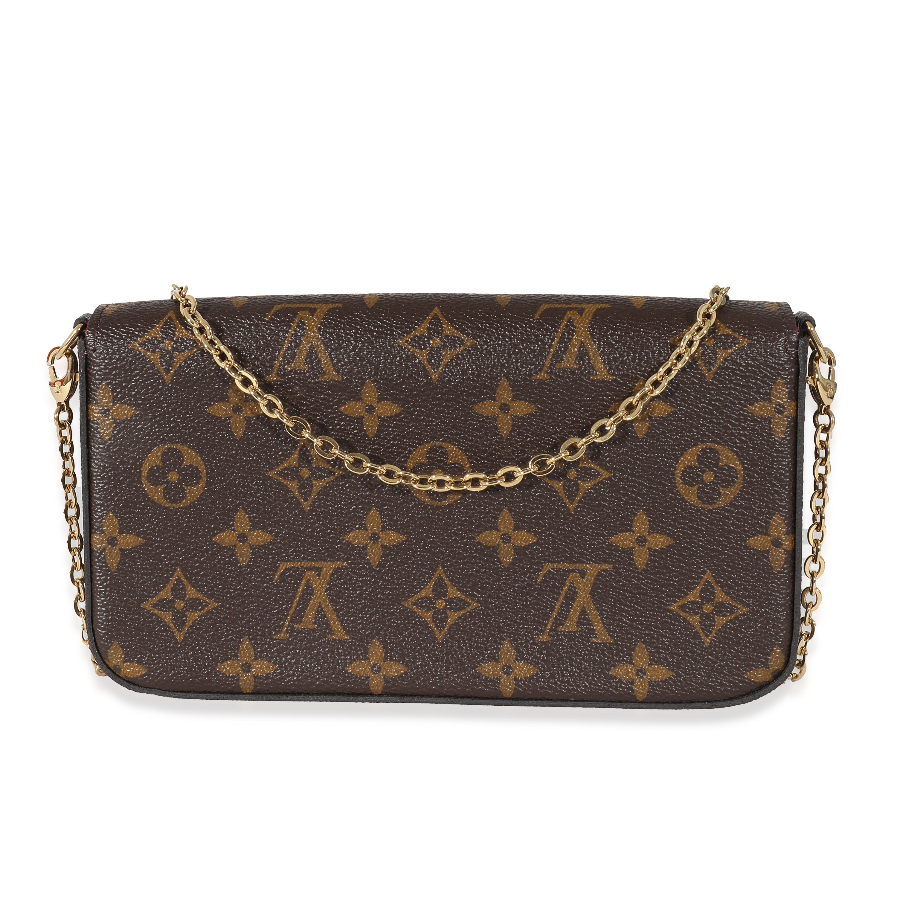 Louis Vuitton Louis Vuitton Fuchsia Monogram Canvas Pochette Félicie