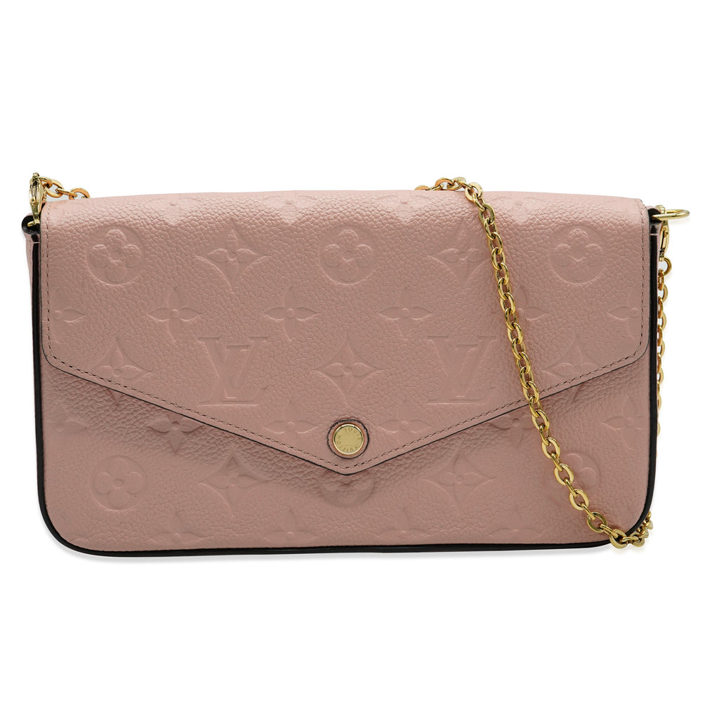 Louis Vuitton Louis Vuitton Rose Poudre Monogram Empreinte Félicie Pochette