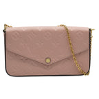 Louis Vuitton Louis Vuitton Rose Poudre Monogram Empreinte Félicie Pochette