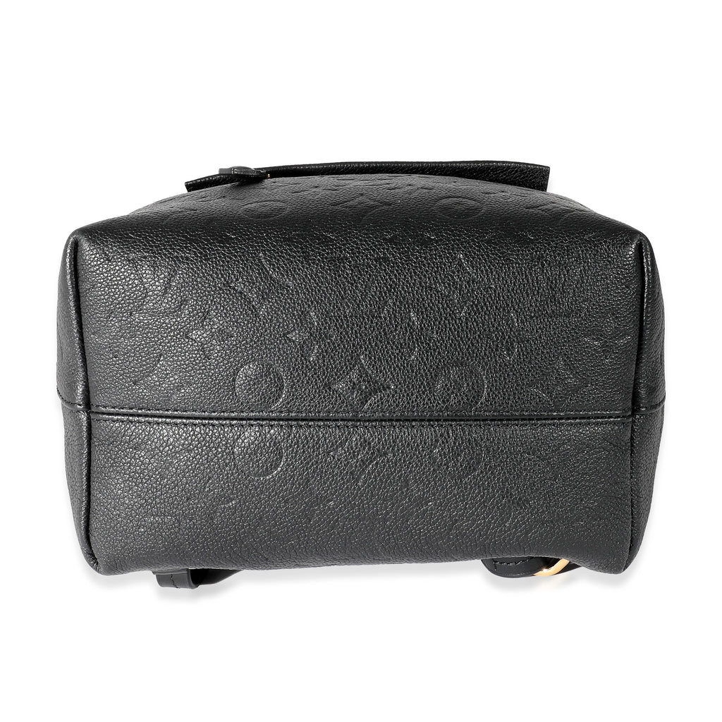 Louis Vuitton Louis Vuitton Black Empreinte Montsouris Backpack