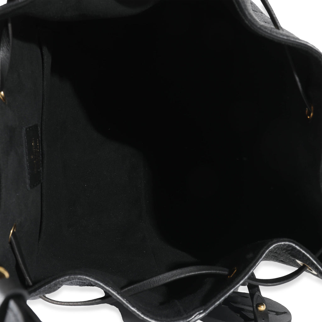 Louis Vuitton Louis Vuitton Black Empreinte Montsouris Backpack