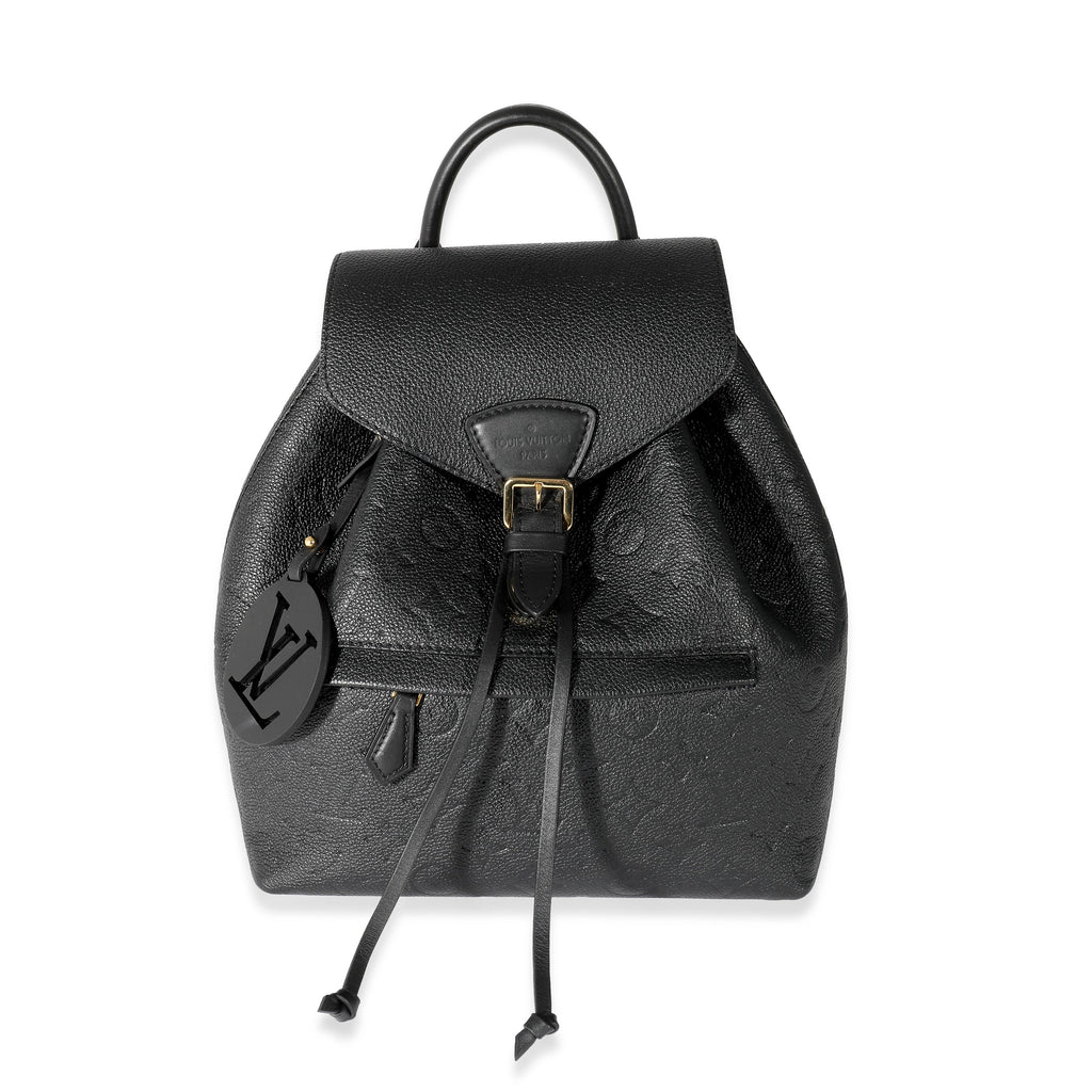 Louis Vuitton Louis Vuitton Black Empreinte Montsouris Backpack