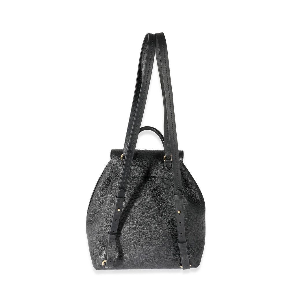 Louis Vuitton Louis Vuitton Black Empreinte Montsouris Backpack