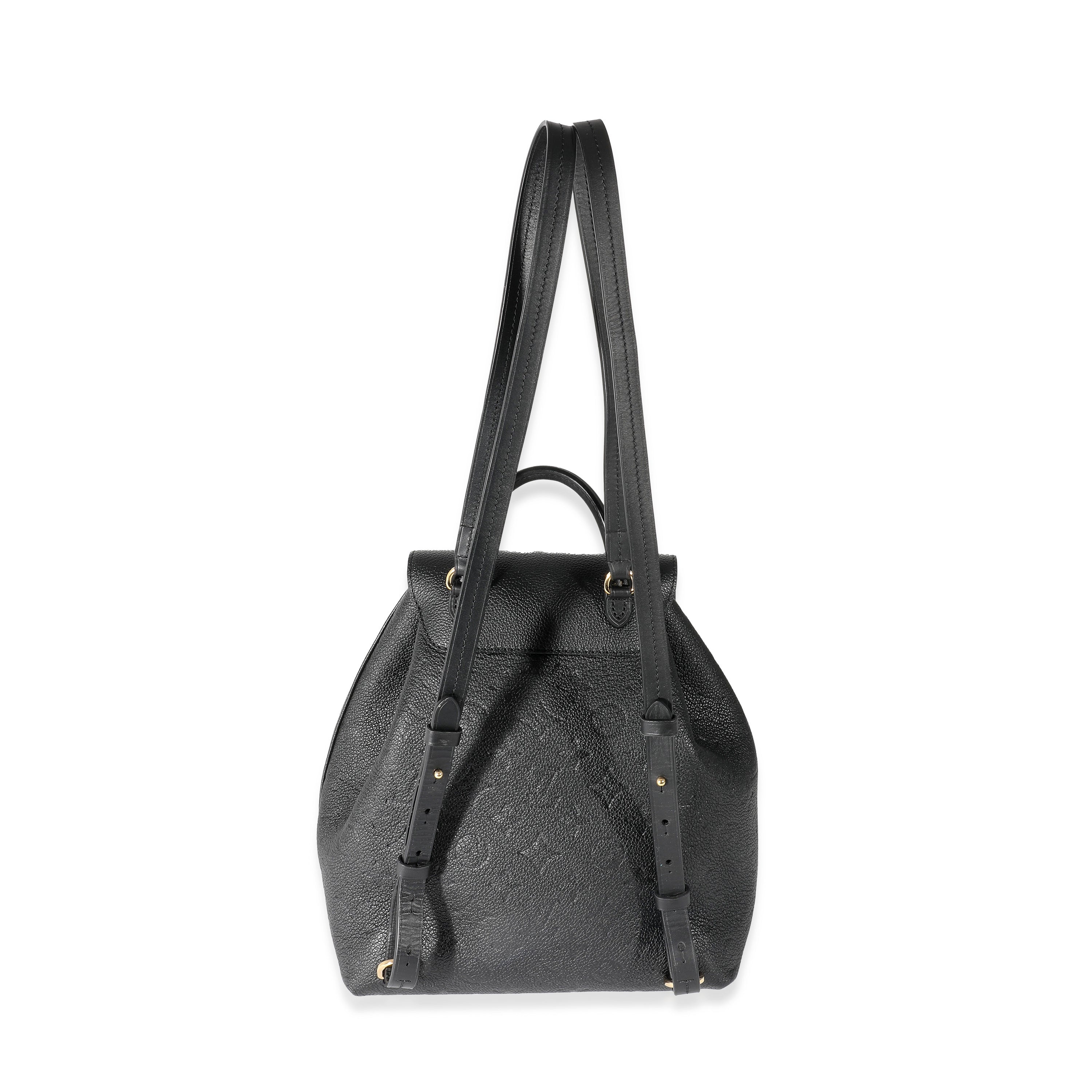 Louis Vuitton Louis Vuitton Black Empreinte Montsouris Backpack