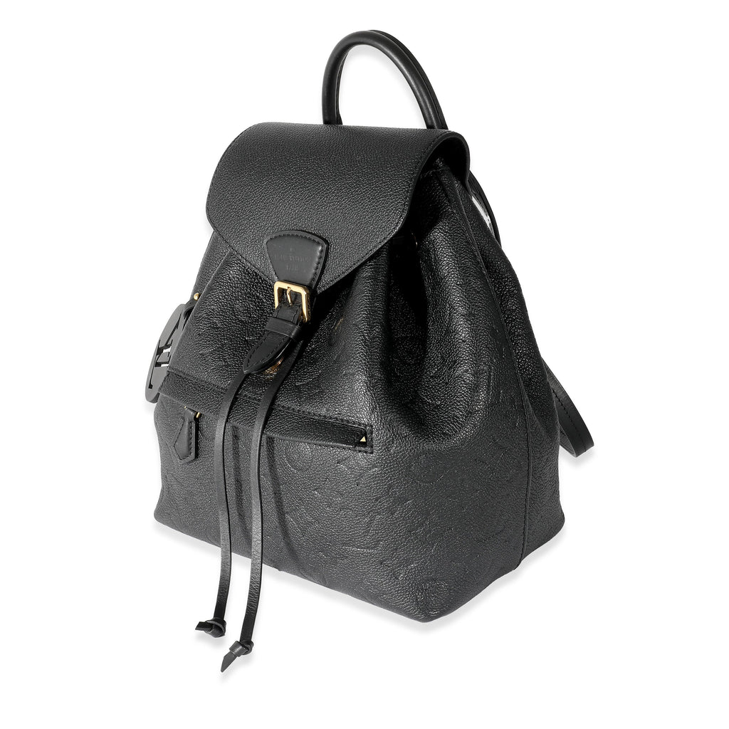 Louis Vuitton Louis Vuitton Black Empreinte Montsouris Backpack