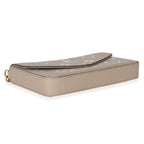 Louis Vuitton Louis Vuitton Tourterelle Creme Empreinte Monogram Giant Félicie Pochette