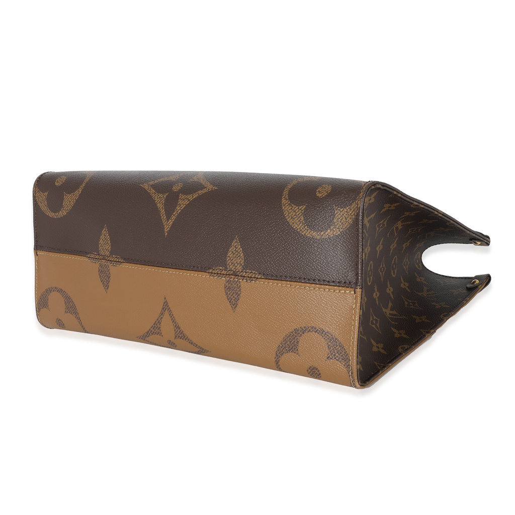 Louis Vuitton Louis Vuitton Giant Reverse Monogram Canvas Onthego MM