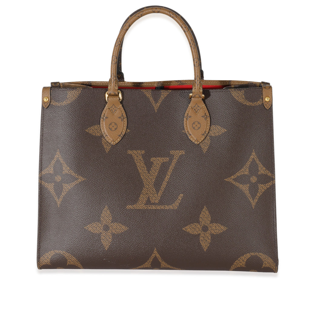 Louis Vuitton Louis Vuitton Giant Reverse Monogram Canvas Onthego MM