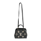 Louis Vuitton Louis Vuitton Black Beige Monogram Empreinte Montaigne BB