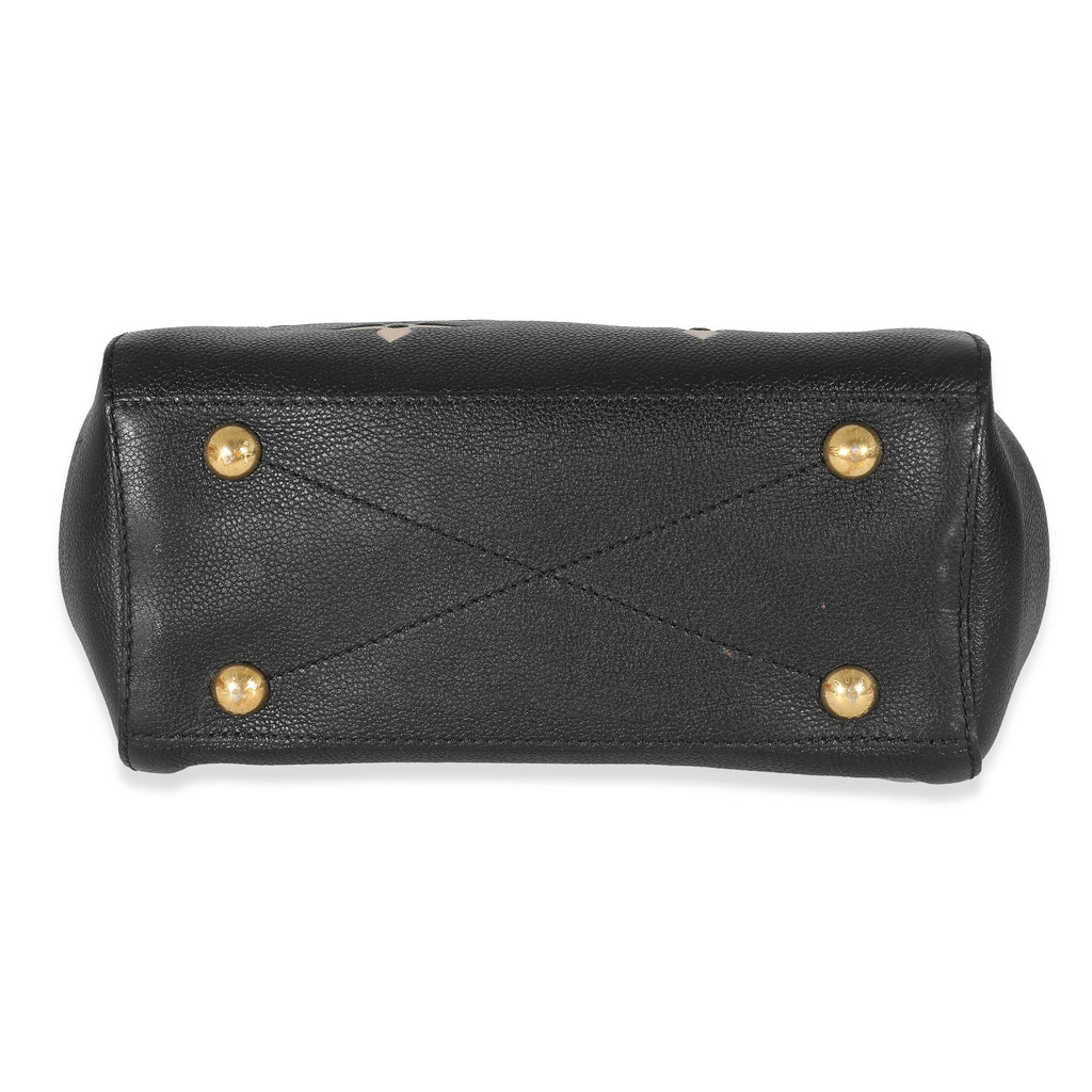 Louis Vuitton Louis Vuitton Black Beige Monogram Empreinte Montaigne BB