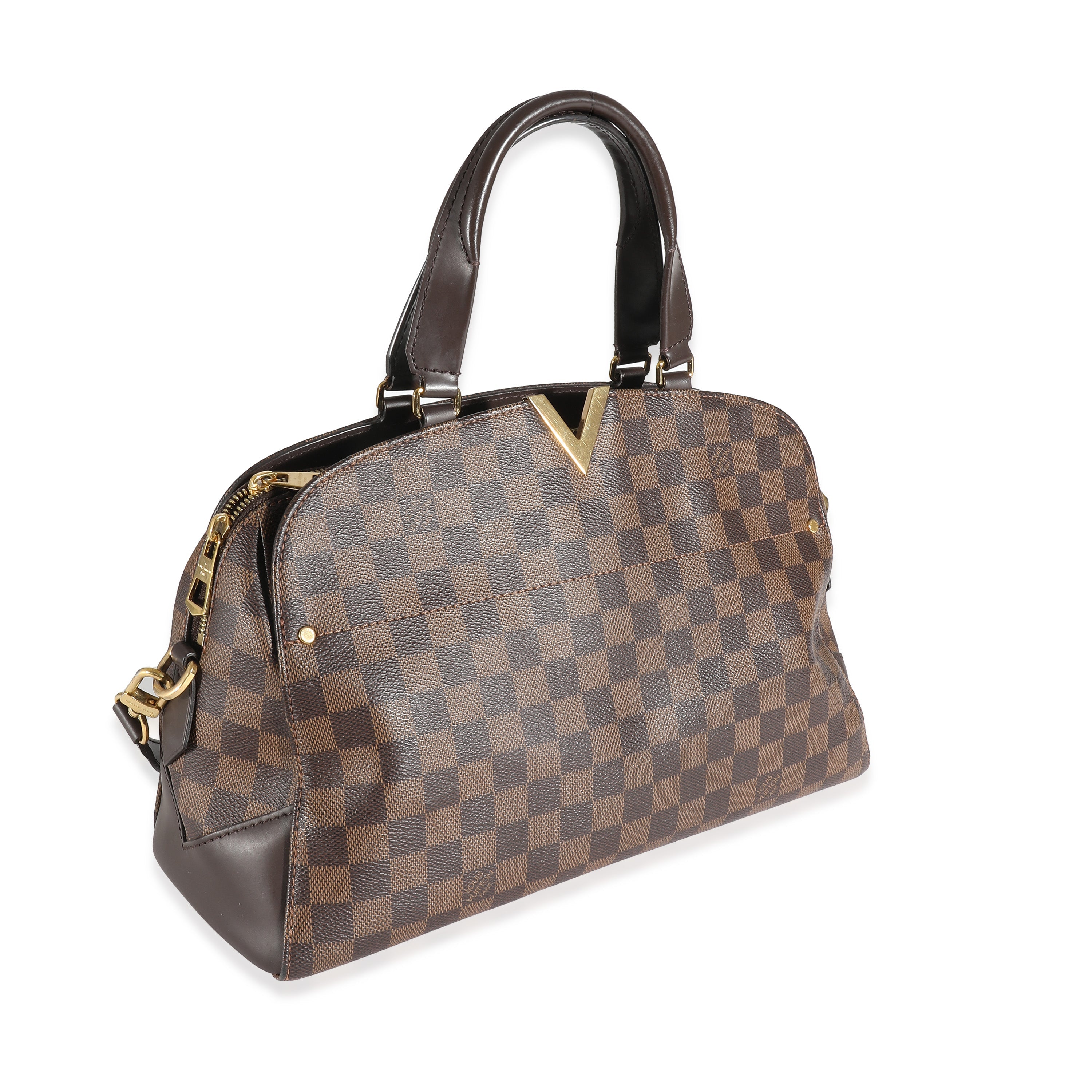 Louis Vuitton Damier Ebene Canvas Kensington Bowling Bag