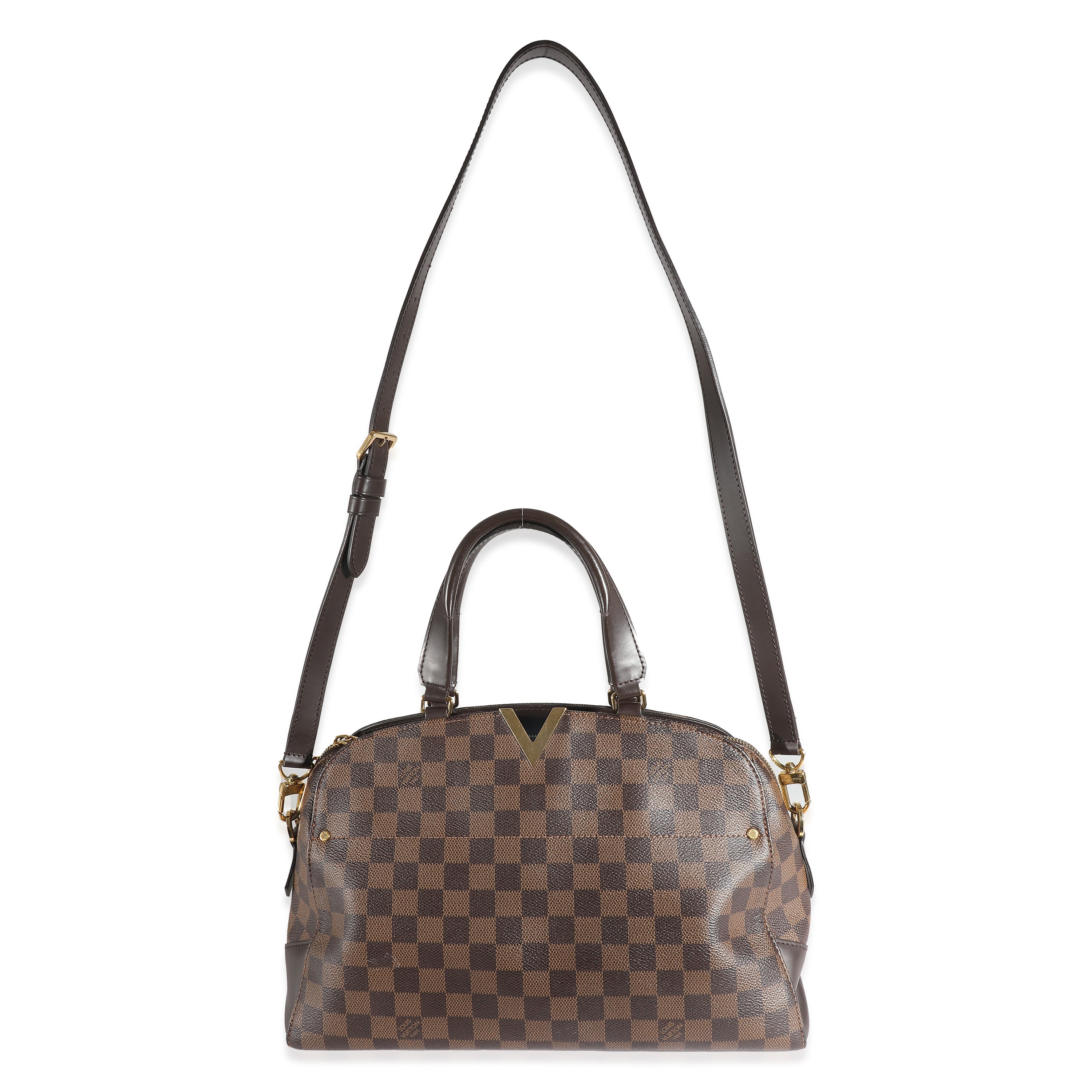 Louis Vuitton Damier Ebene Canvas Kensington Bowling Bag