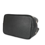 Louis Vuitton Louis Vuitton Black Beige Monogram Empreinte NéoNoé MM