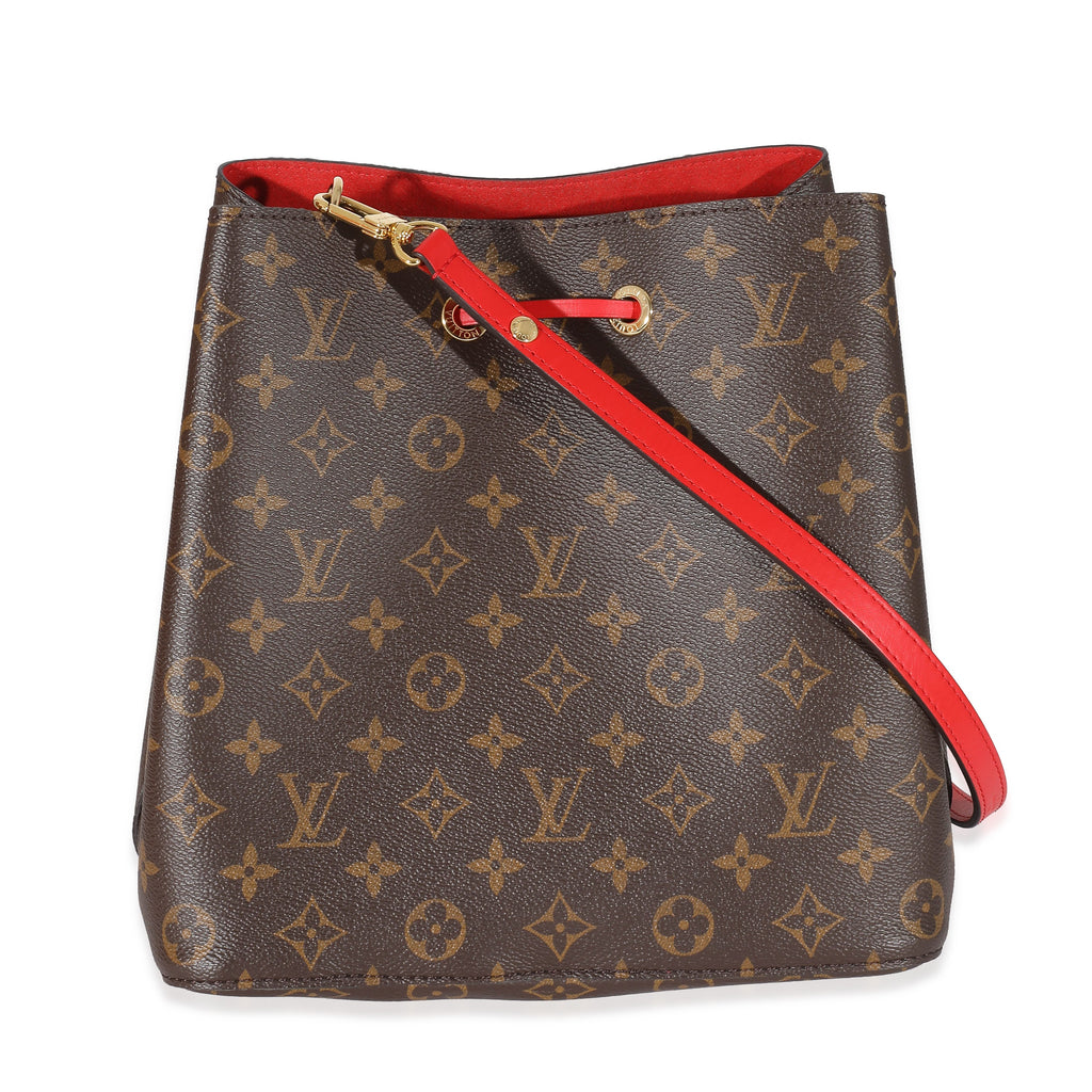 Louis Vuitton Louis Vuitton Coquelicot Monogram Canvas NéoNoé MM
